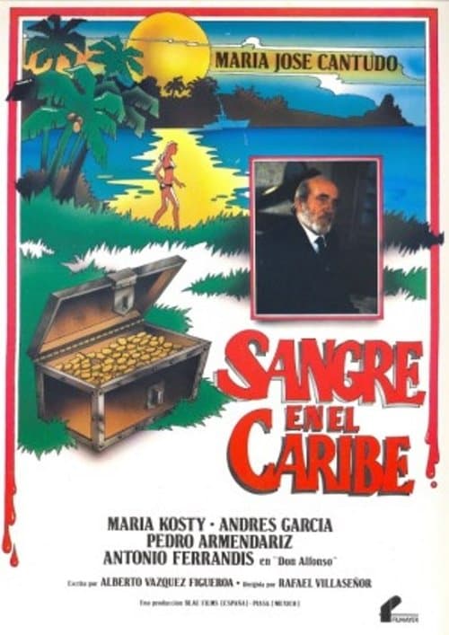 Sangre en el Caribeのポスター