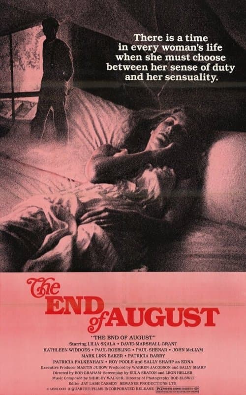 The End of Augustのポスター