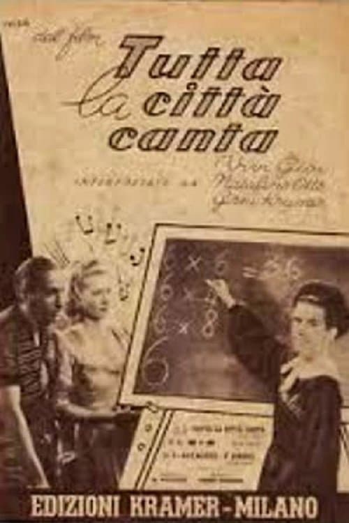 Tutta la città cantaのポスター