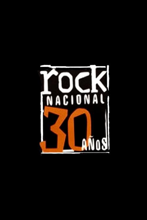 30 años de rock nacionalのポスター