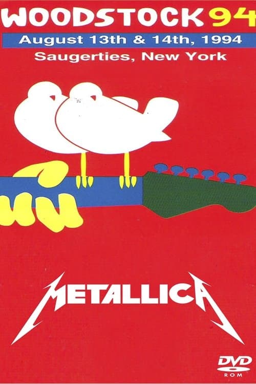 Metallica: Woodstock '94のポスター