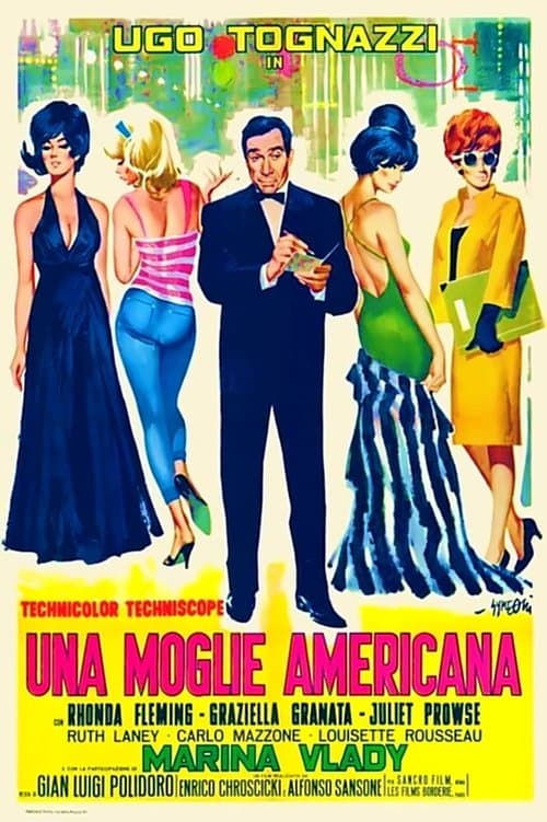 Una moglie americanaのポスター