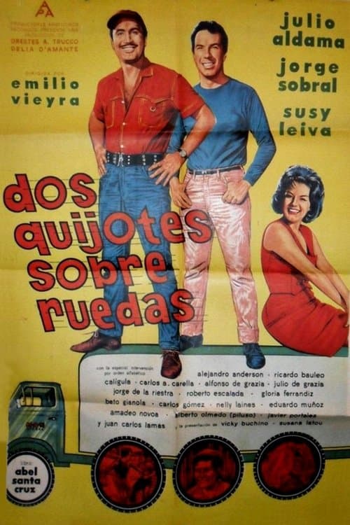 Dos quijotes sobre ruedasのポスター