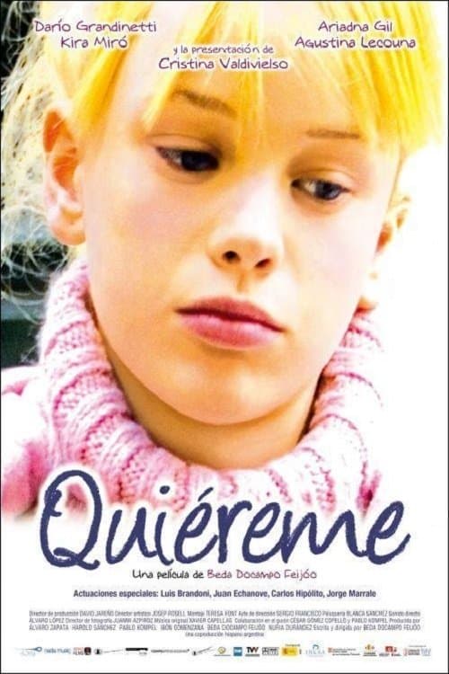 Quiéremeのポスター