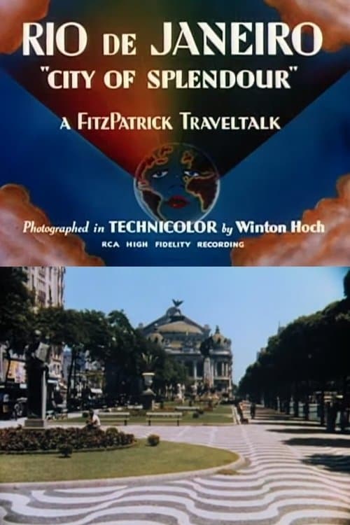 Rio de Janeiro 'City of Splendour'のポスター
