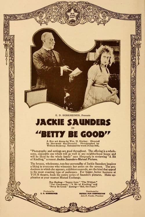 Betty Be Goodのポスター