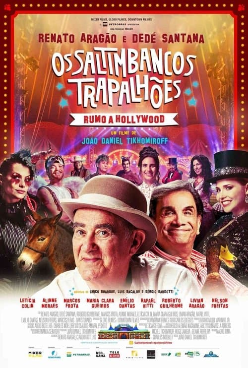 Os Saltimbancos Trapalhões: Rumo a Hollywoodのポスター