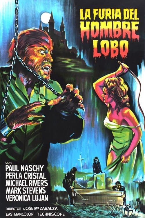 La furia del Hombre Loboのポスター