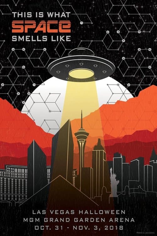 Phish 2018-10-31 MGM Grand Garden Arena, Las Vegas, NVのポスター