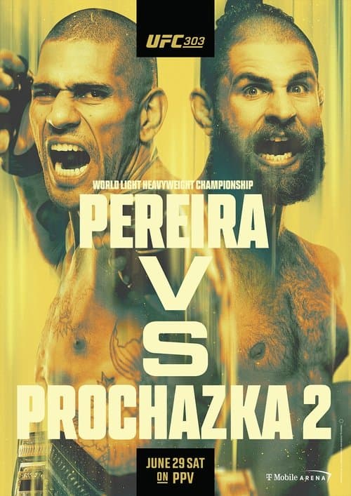 UFC 303：ペレイラ vs. プロハースカ2のポスター