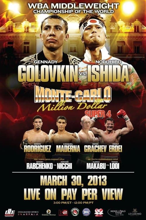 Gennady Golovkin vs. Nobuhiro Ishidaのポスター