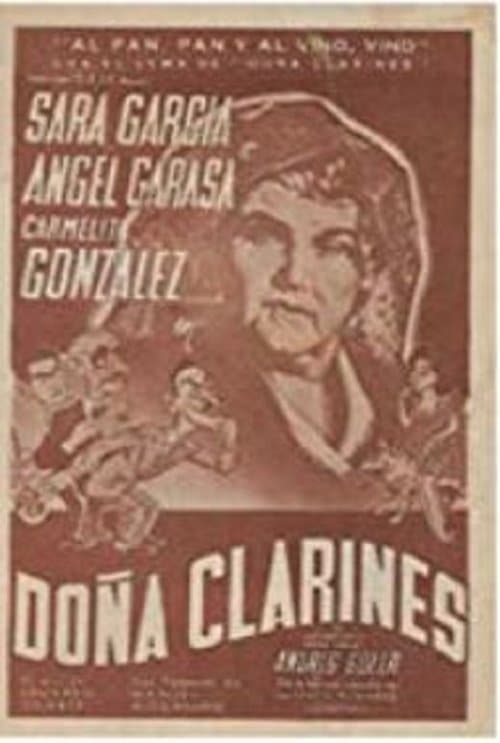 Doña Clarinesのポスター