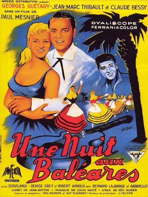 Une nuit aux Baléaresのポスター