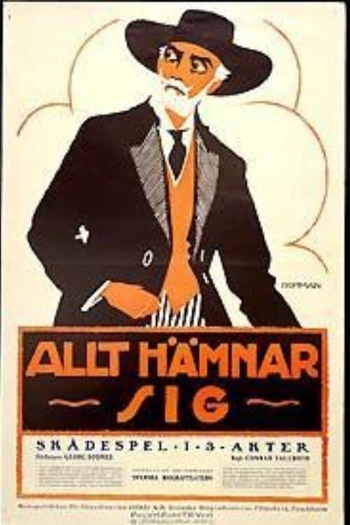 Allt hämnar sigのポスター