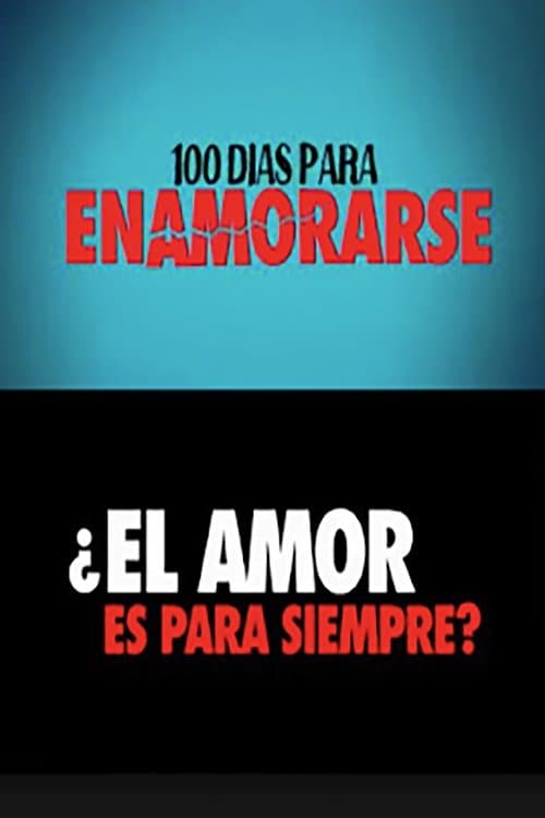 100 días para enamorarseのポスター