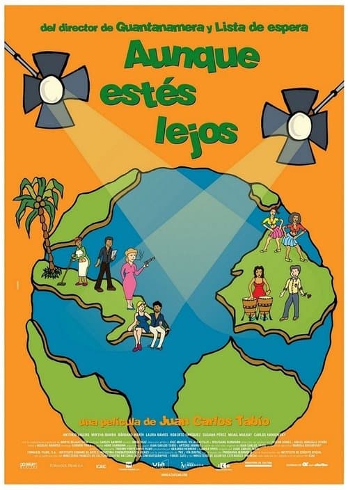 Aunque estés lejosのポスター