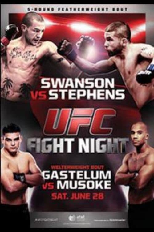 UFC Fight Night 44: Swanson vs. Stephensのポスター