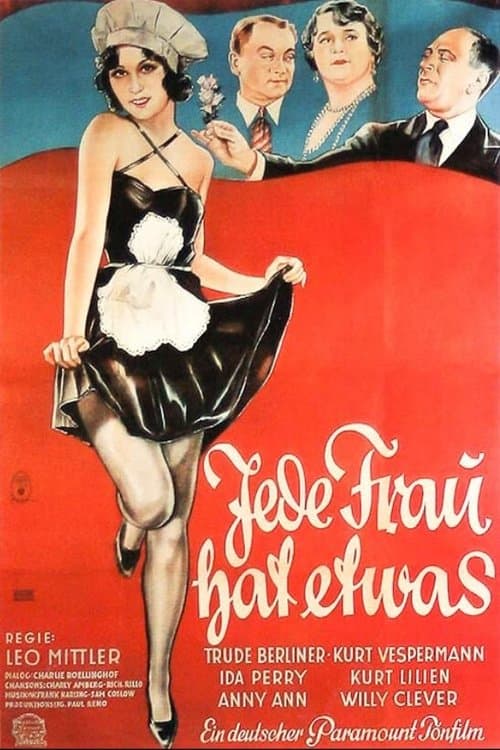Jede Frau hat etwasのポスター