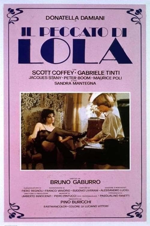 Il peccato di Lolaのポスター
