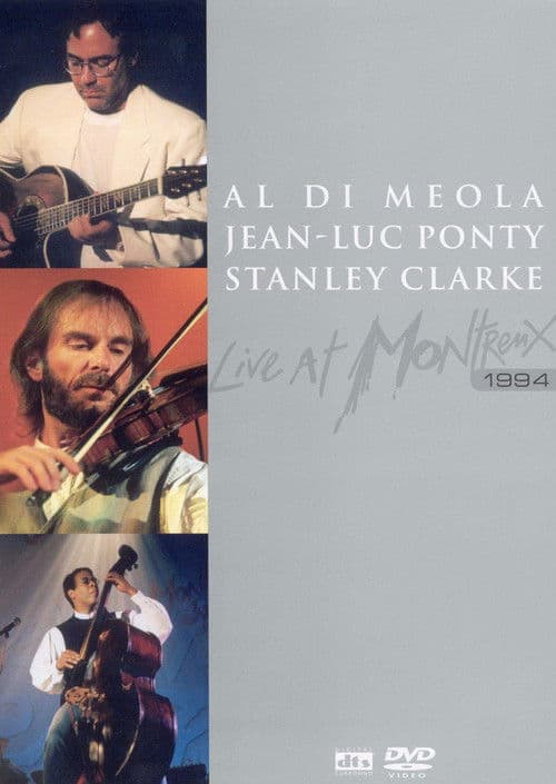Al Di Meola Jean-Luc Ponty Stanley Clarke Live at Montreuxのポスター