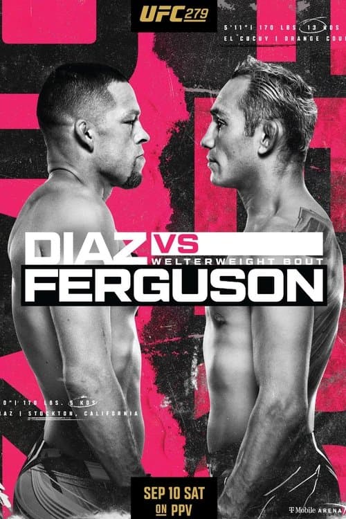 UFC 279: Diaz vs. Fergusonのポスター