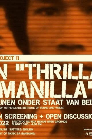 Een Thrilla in Manila: De Filipijnen Onder Staat Van Belegのポスター
