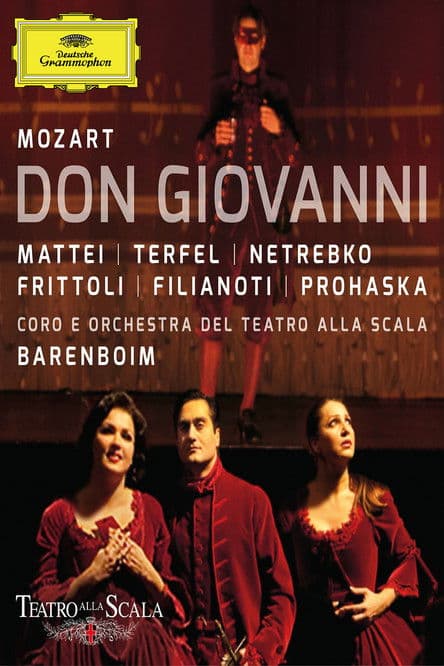 Wolfgang Amadeus Mozart - Don Giovanni - La Scalaのポスター