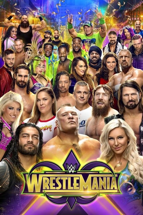 WWE WrestleMania 34のポスター