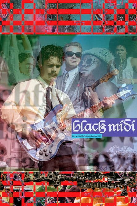 black midi: Pitchfork Music Festival 2021のポスター
