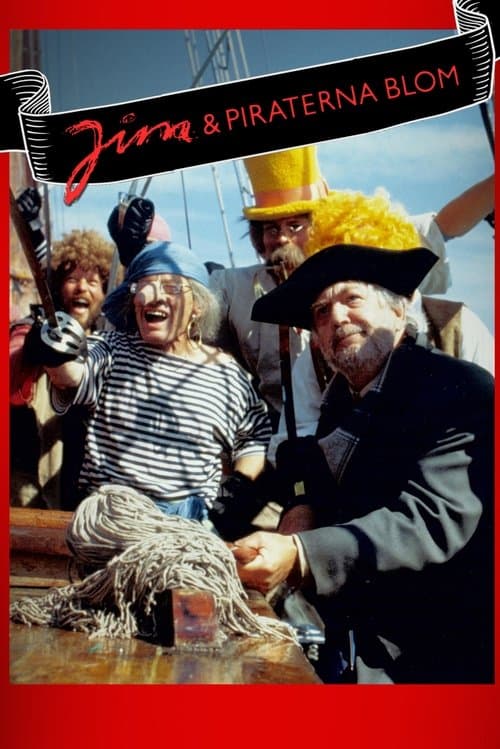Jim och piraterna Blomのポスター