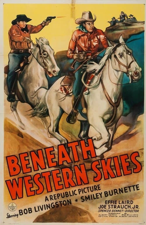 Beneath Western Skiesのポスター