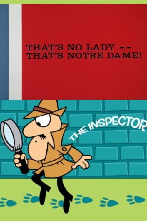 That's No Lady, That's Notre Dameのポスター