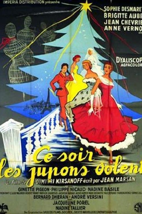 Ce soir les jupons volentのポスター