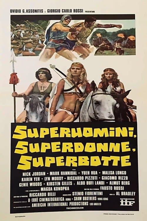 Superuomini, superdonne, superbotteのポスター