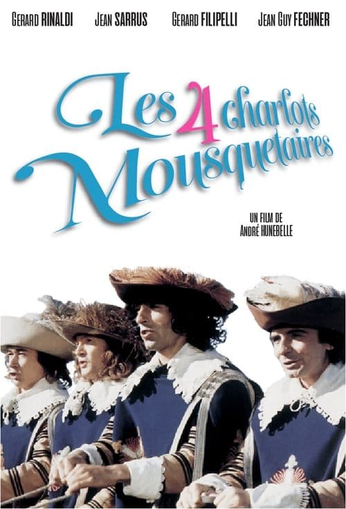 Les Quatre Charlots mousquetairesのポスター