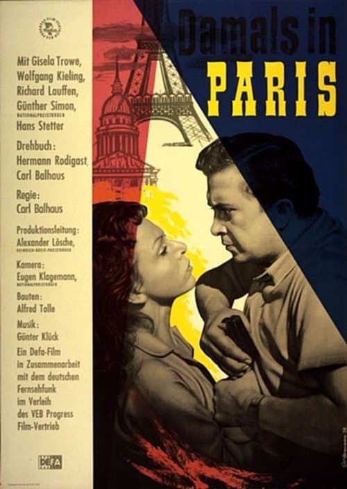 Damals in Parisのポスター