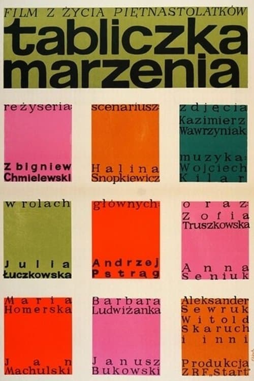 Tabliczka marzeniaのポスター