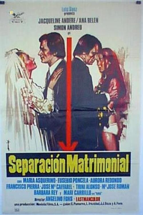 Separación matrimonialのポスター