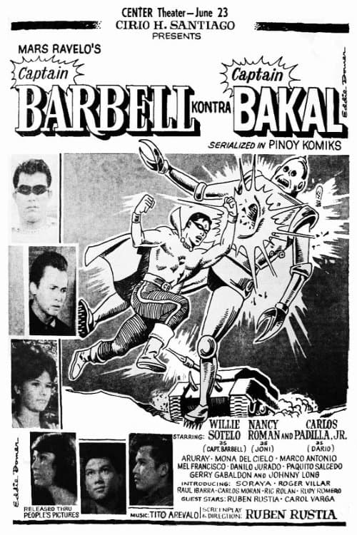 Captain Barbell Kontra Captain Bakalのポスター