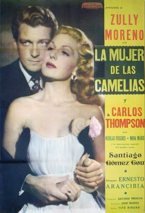 La mujer de las cameliasのポスター