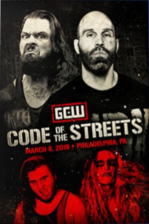 GCW Code Of The Streetsのポスター