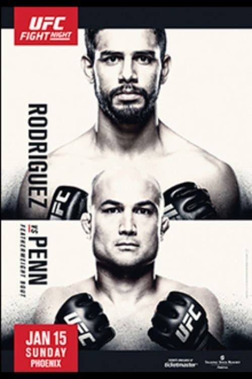 UFC Fight Night 103: Rodríguez vs. Pennのポスター