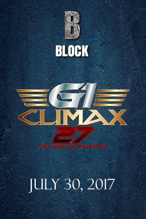 NJPW G1 Climax 27: Day 10のポスター