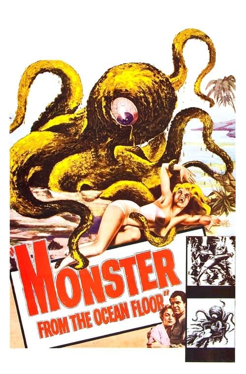 Monster from the Ocean Floorのポスター