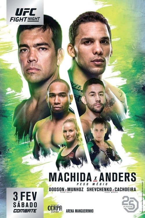 UFC Fight Night 125: Machida vs. Andersのポスター