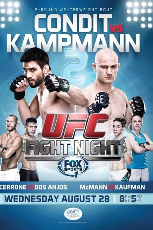 UFC Fight Night 27: Condit vs. Kampmann 2のポスター