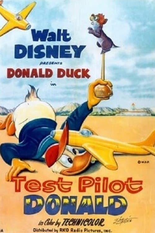 Test Pilot Donaldのポスター