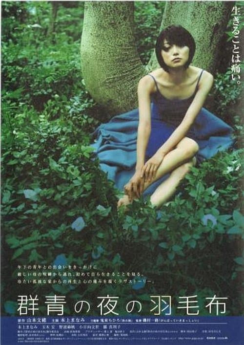 群青の夜の羽毛布のポスター