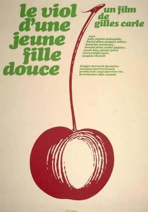 Le viol d'une jeune fille douceのポスター