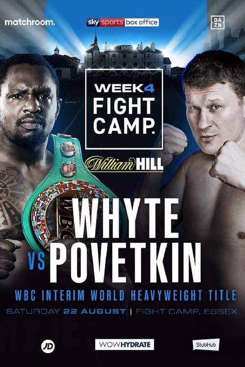 Dillian Whyte vs. Alexander Povetkinのポスター